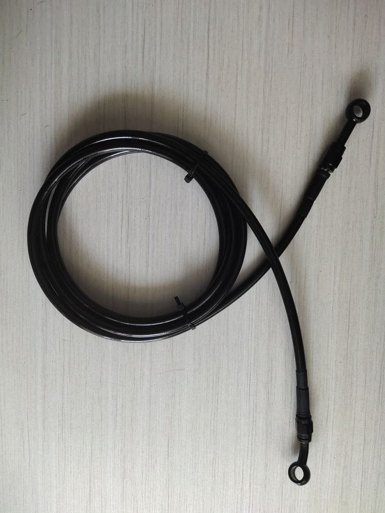 Revlab Black Brake and Clutch Hoses -All Sizes