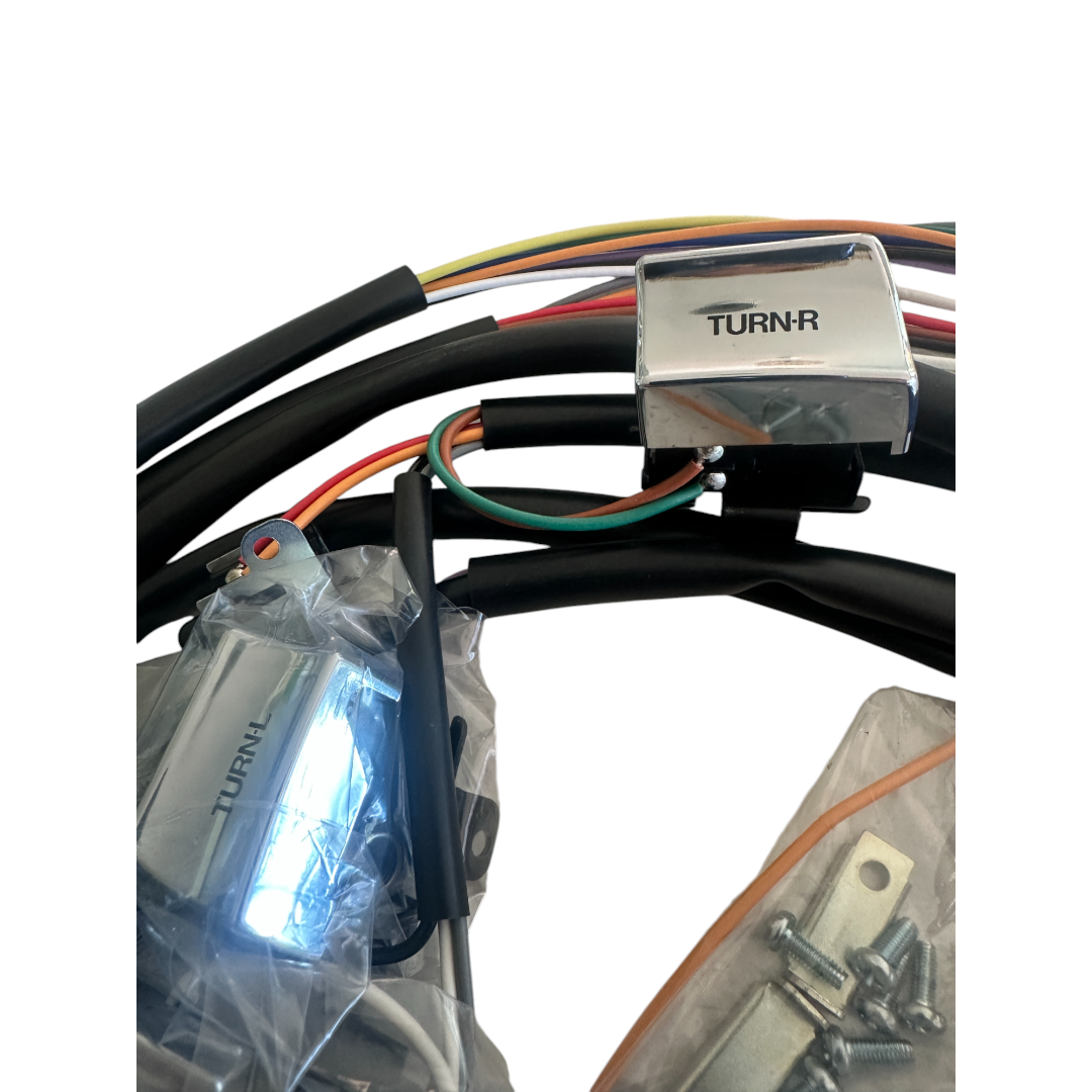 Handle bar Switches / wiring harness 48 Inch (chrome)
