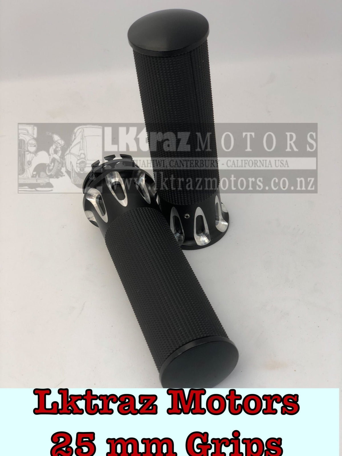 Grips - Black "Onyx" 25mm