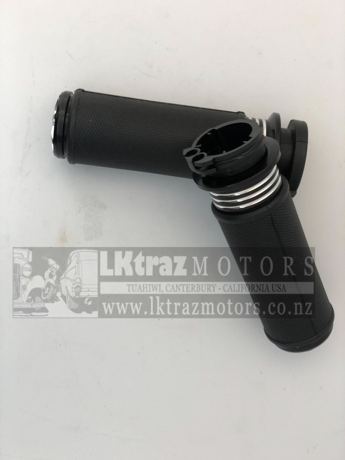 25 mm Grips GNARLY silver /Black