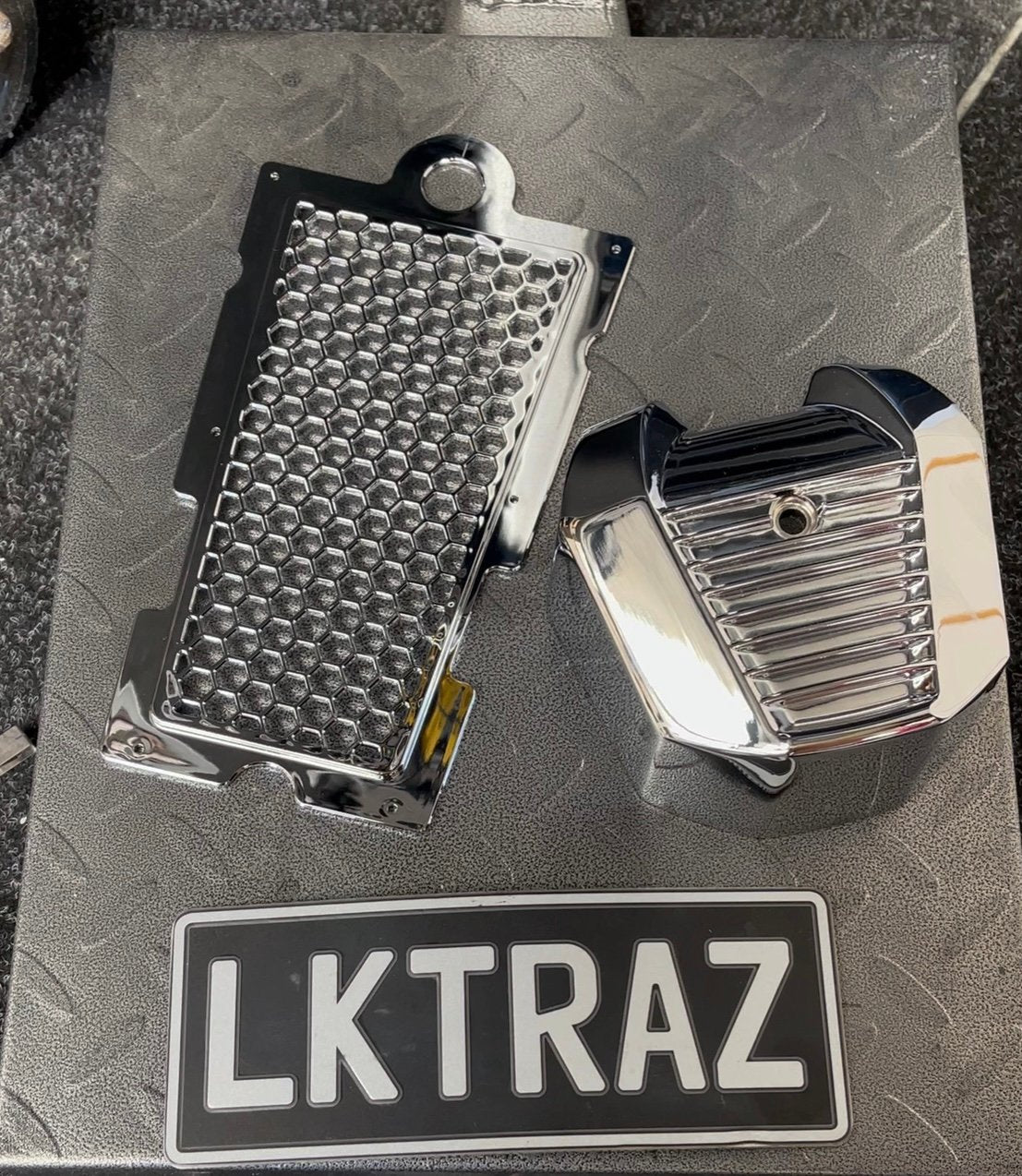 Radiator Grilles Black or Chrome