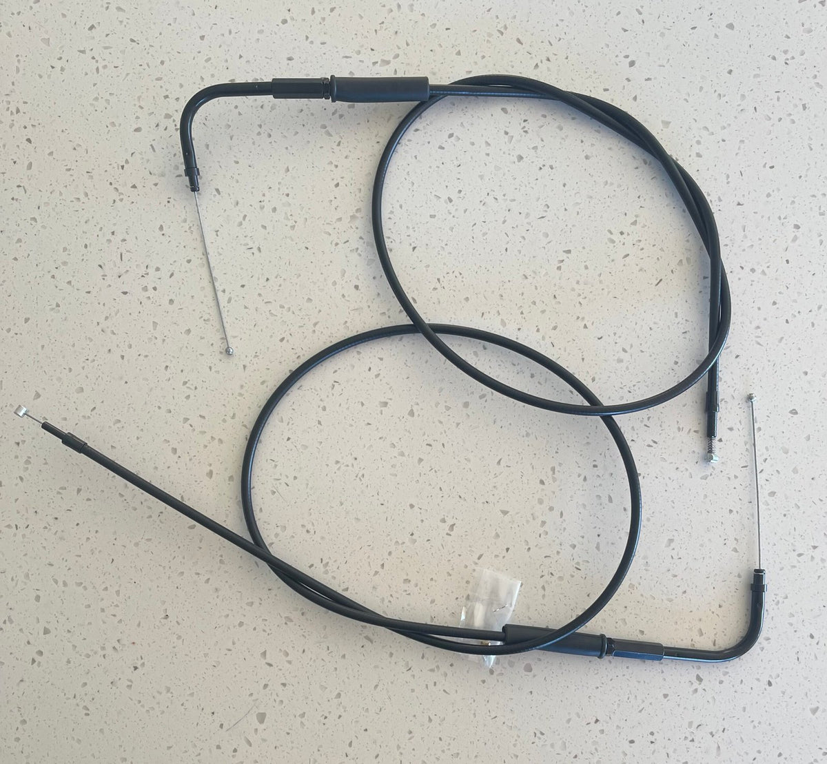Softail and Dyna Throttle and Idle Cables Suite 14-18 Inch Bars