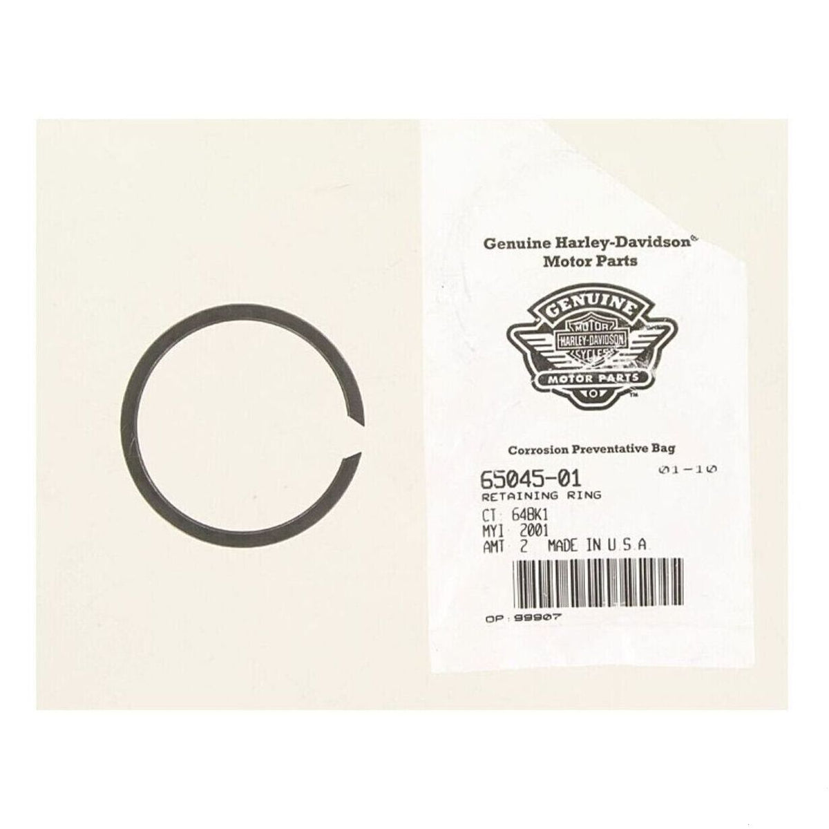 Harley-Davidson V-Rod Exhaust Retaining Ring