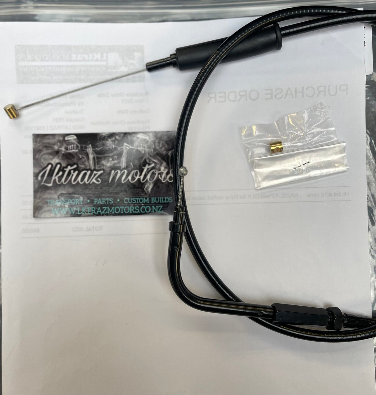 Softail and Dyna Throttle and Idle Cables Suite 14-18 Inch Bars