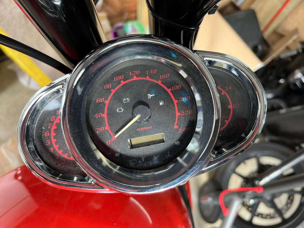 Face Plate - VROD converts  from MPH to KPH