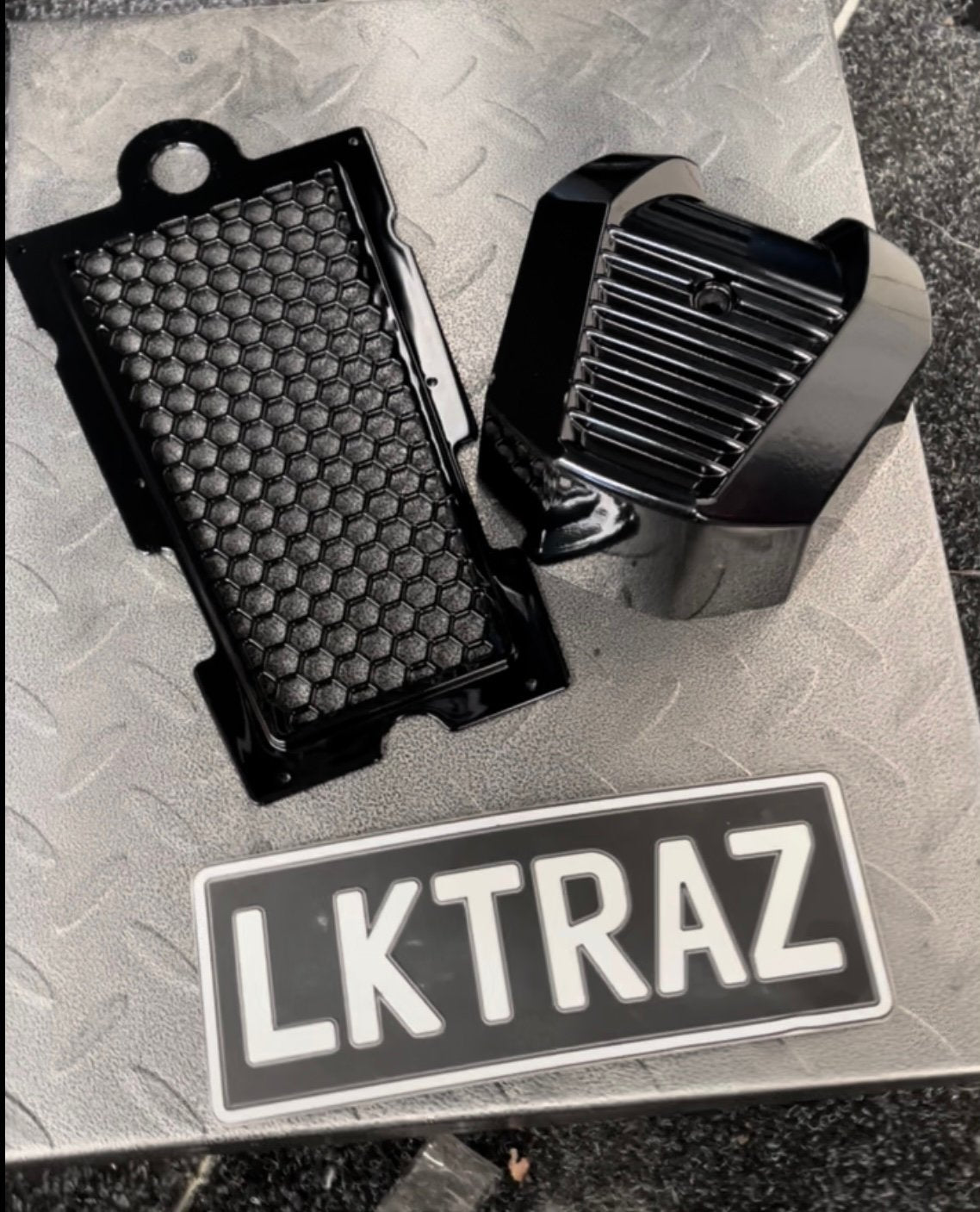 Radiator Grilles Black or Chrome