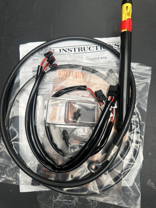 Cable Kit for Extended Handle Bars - Harley Davidson Fat Boy 2018+