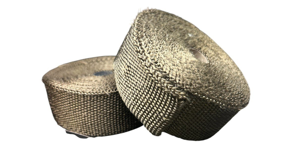 Exhaust Wrap - Titanium10m roll