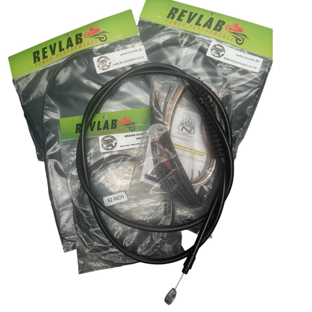 cable kit fat bob 2017 twin disc non abs