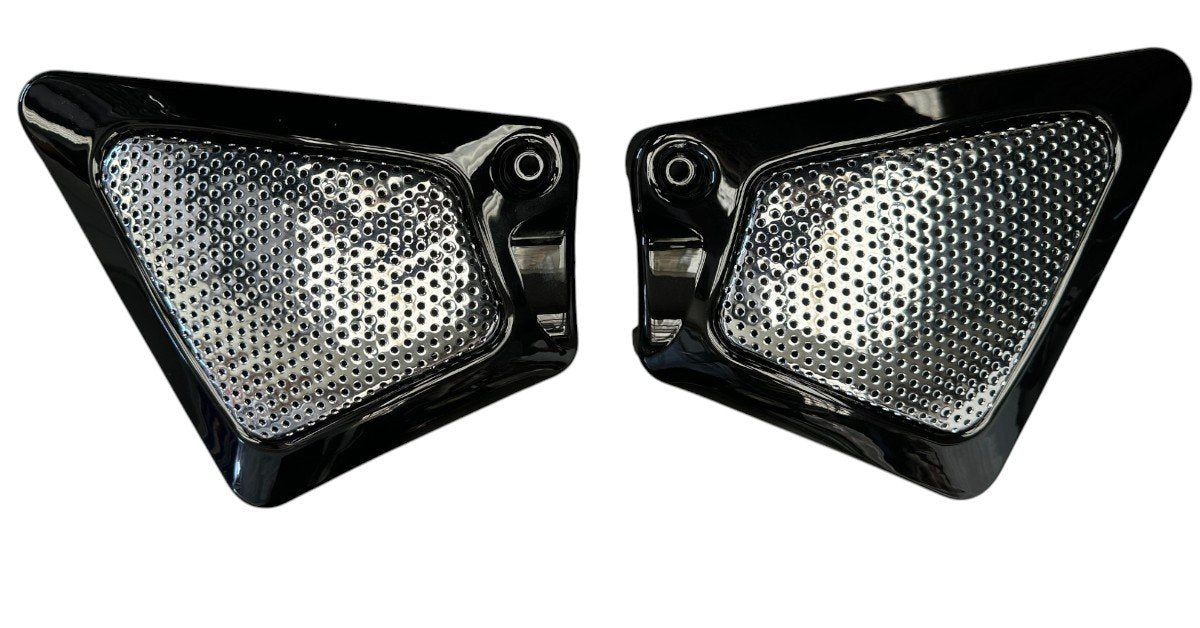 Air Box Covers (pair) fits Vrods 2002 -2017 Black
