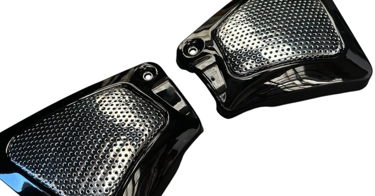 Air Box Covers (pair) fits Vrods 2002 -2017 Black
