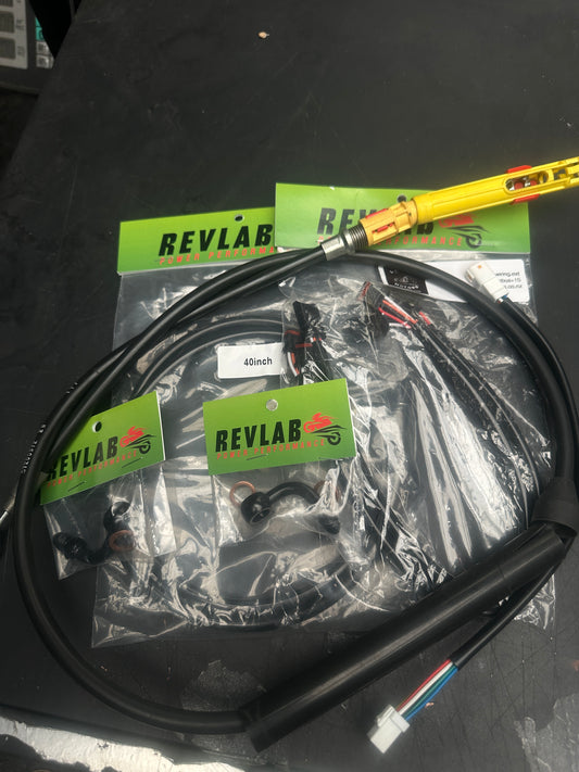 Softail 2018–2024 Extended Handlebar Cable/Hose Kit — ABS