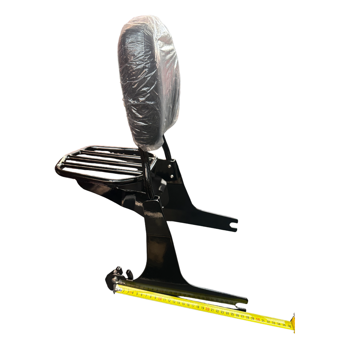 Sissy Bar / luggage Rack Black