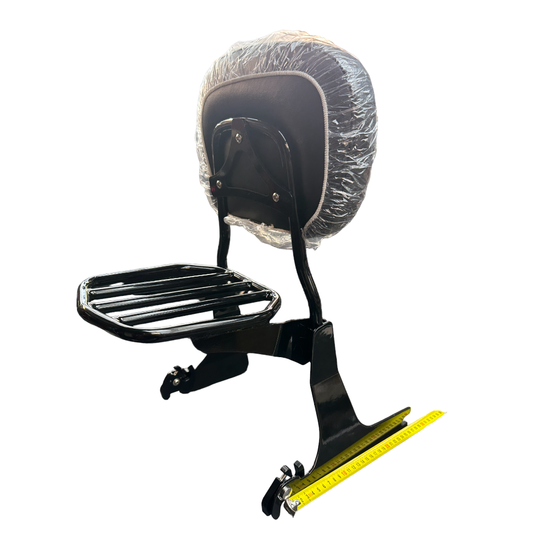 Sissy Bar / luggage Rack Black