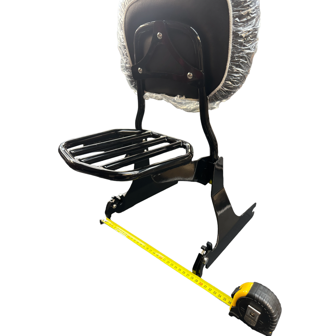 Sissy Bar / luggage Rack Black