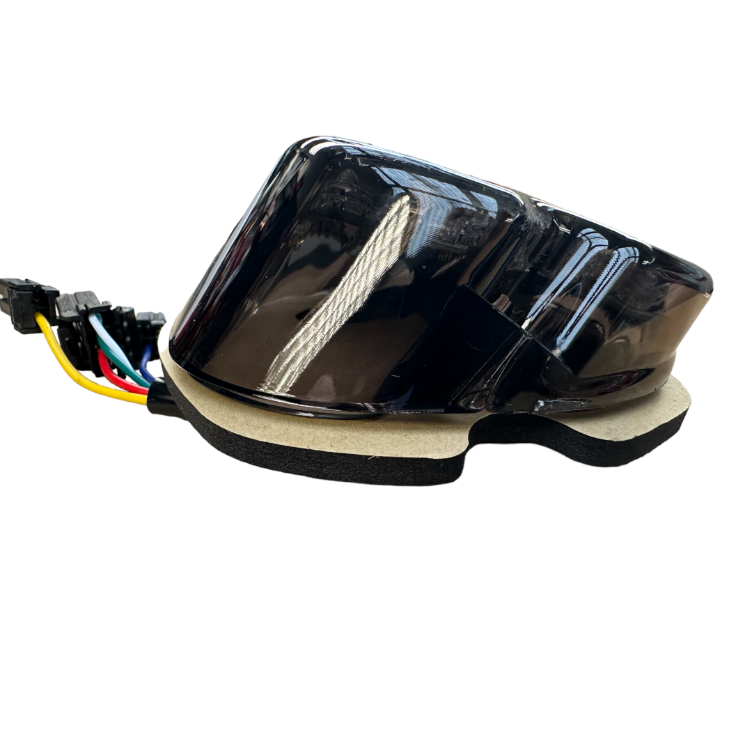 Tail light - LED with indicators - smokey lens (fits dynas, softails, etc)