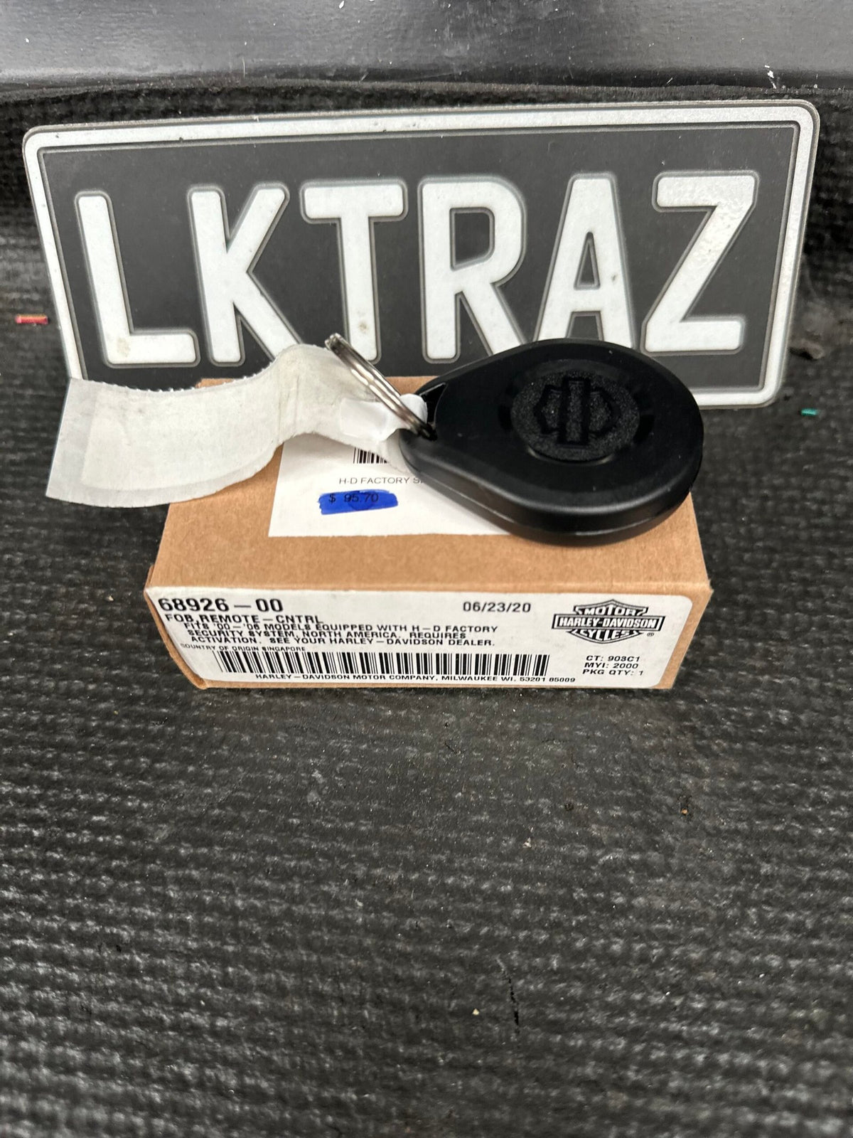Harley Davidson LOST Fob replacement