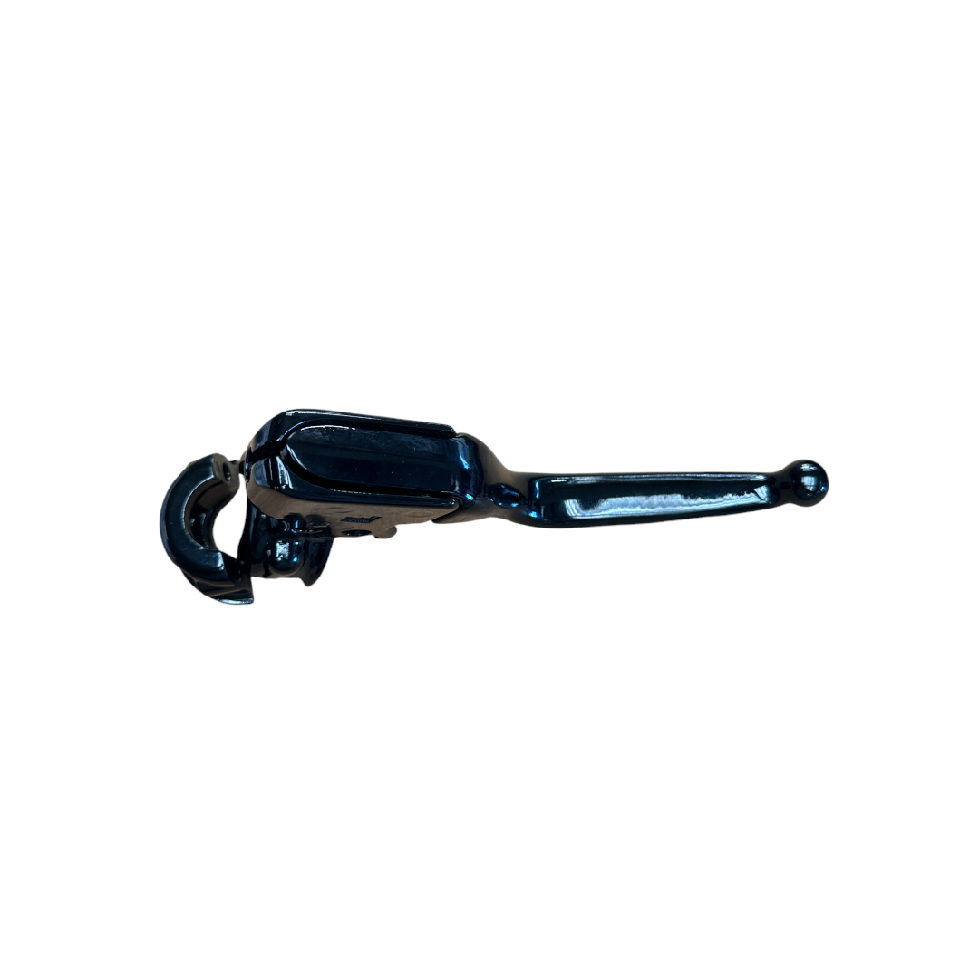 Clutch Perch and Lever - Gloss Black M8 Softail