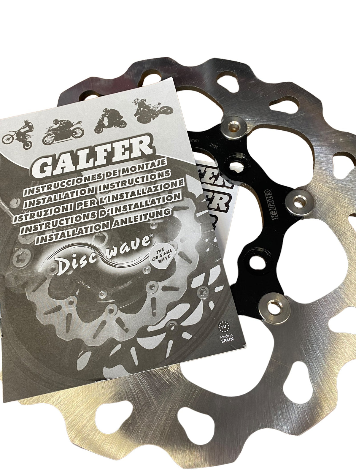 Rear Brake Disc - Galfer Floating Wave