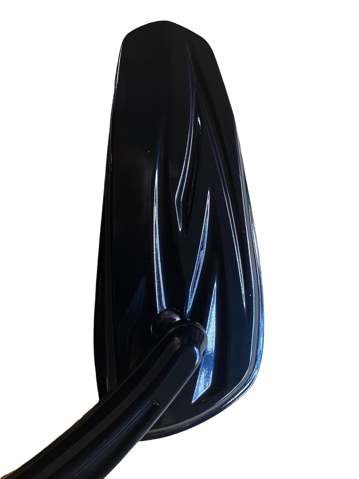 Tear Drop Tribal Mirrors Black or Chrome