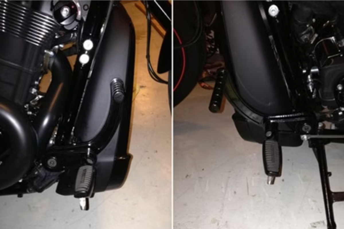 Vrod Muscle  Extended 3 Inch Extended Forward Controls