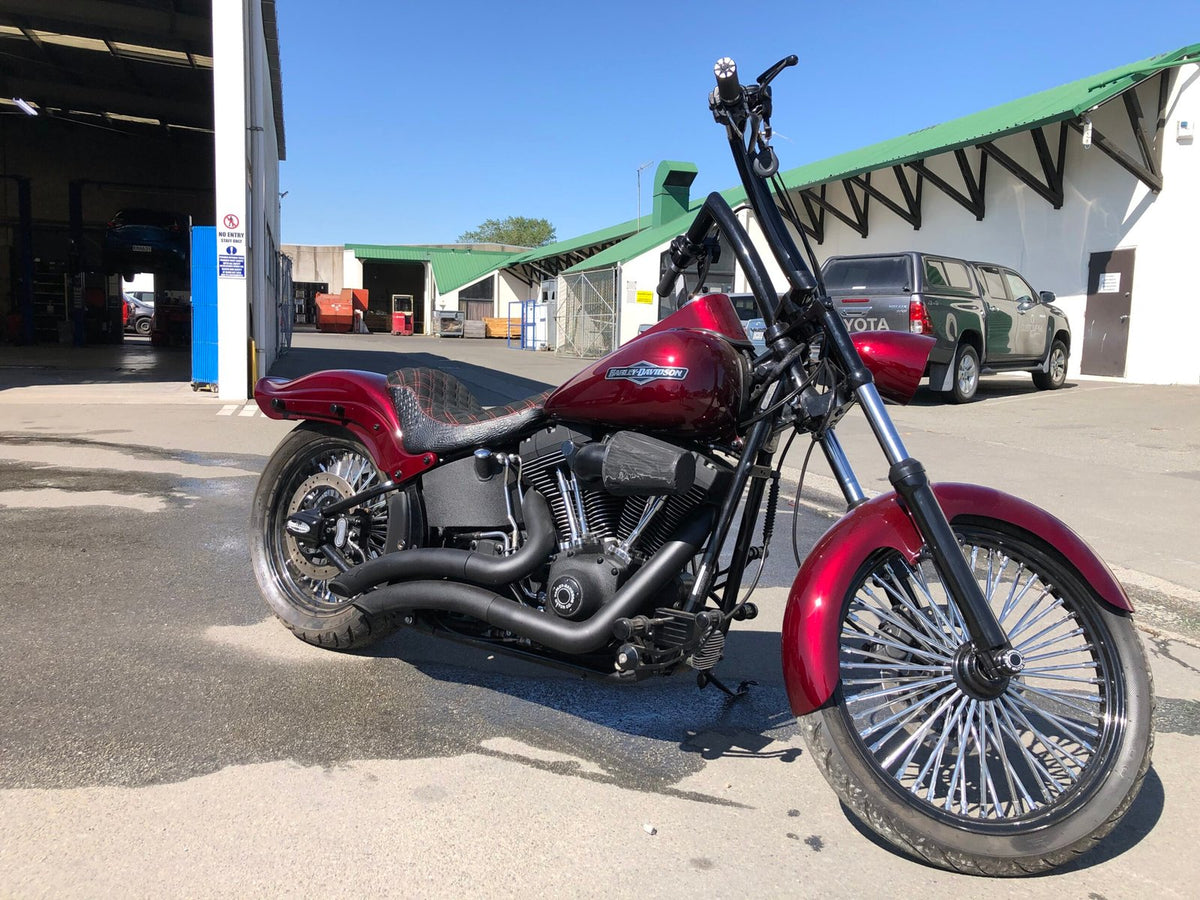 Ape Bars - Hammerdown for Dynas, Softails