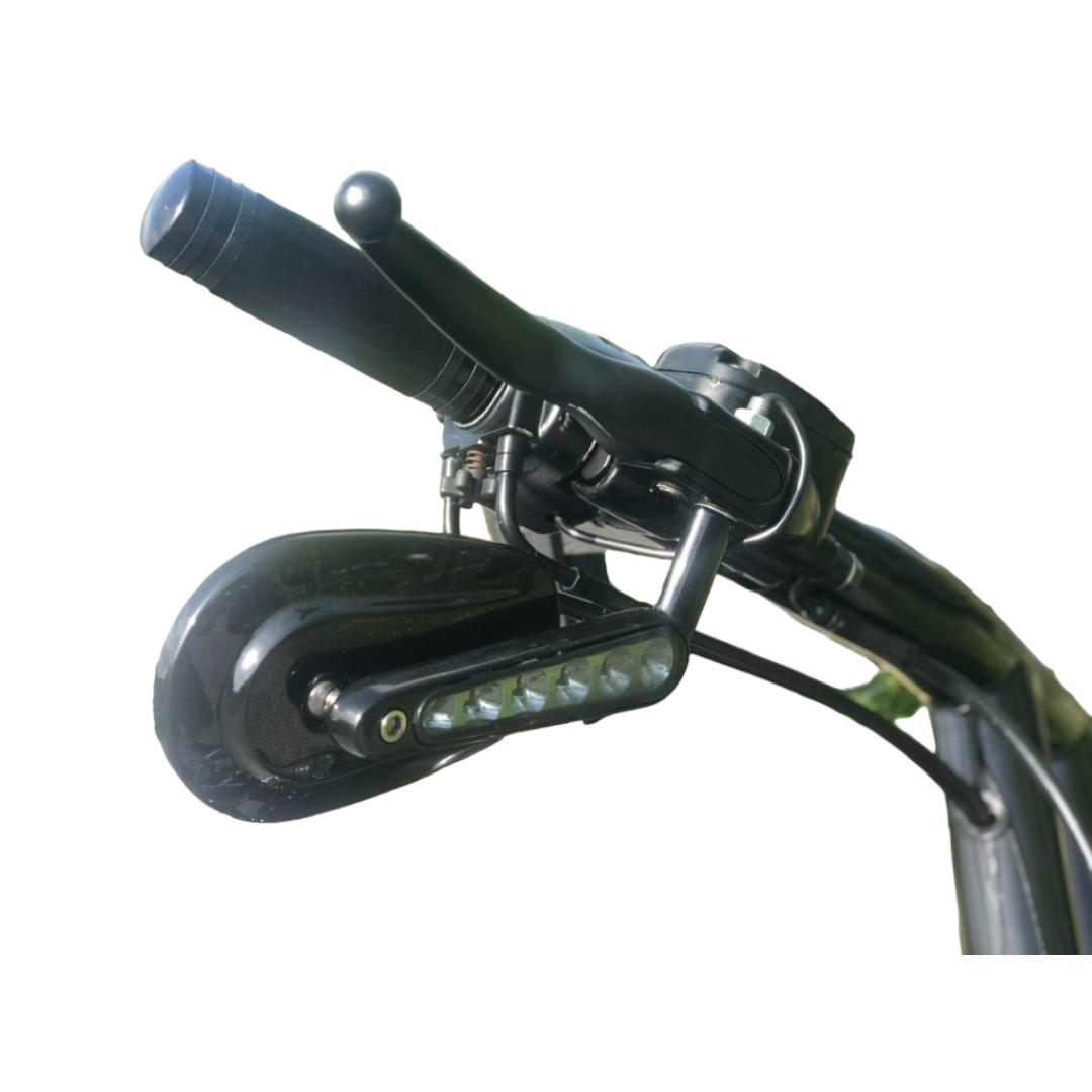 Black - Mirrors with Integrated LED Indicators