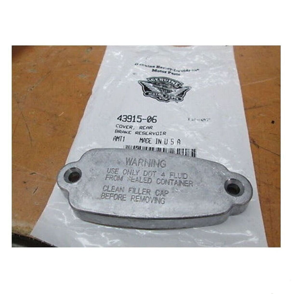 Rear Brake Reservoir Cover