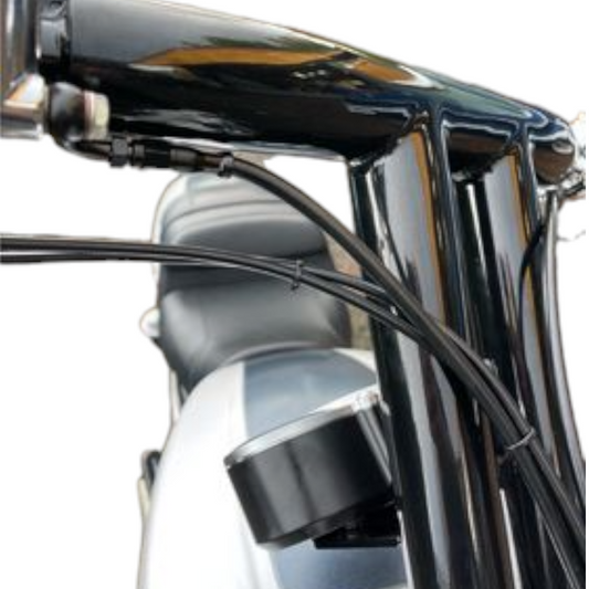 V rod Throttle and Idle Cables Suite 10-18 Inch Bars