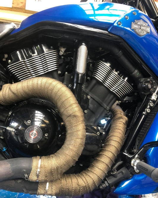 Exhaust Wrap - Titanium10m roll