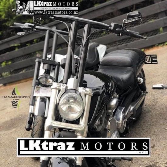 Tee Bars - Hammerdown for Dynas, Softails -