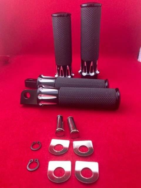 Peg and Grip Set "Onyx"