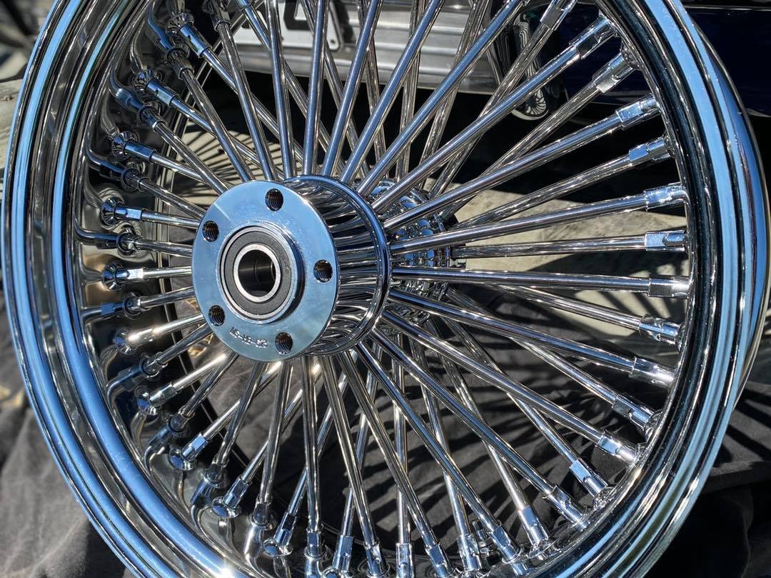 American made Softail or Dyna wheels