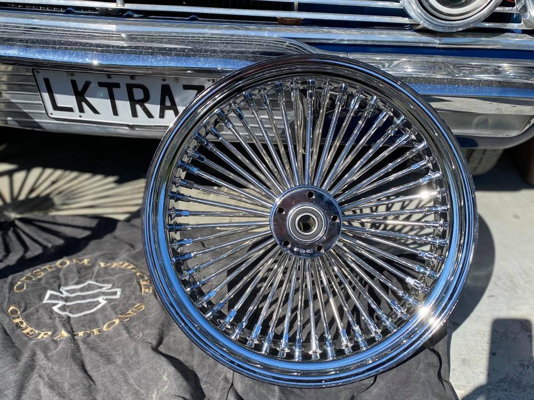 American made Softail or Dyna wheels