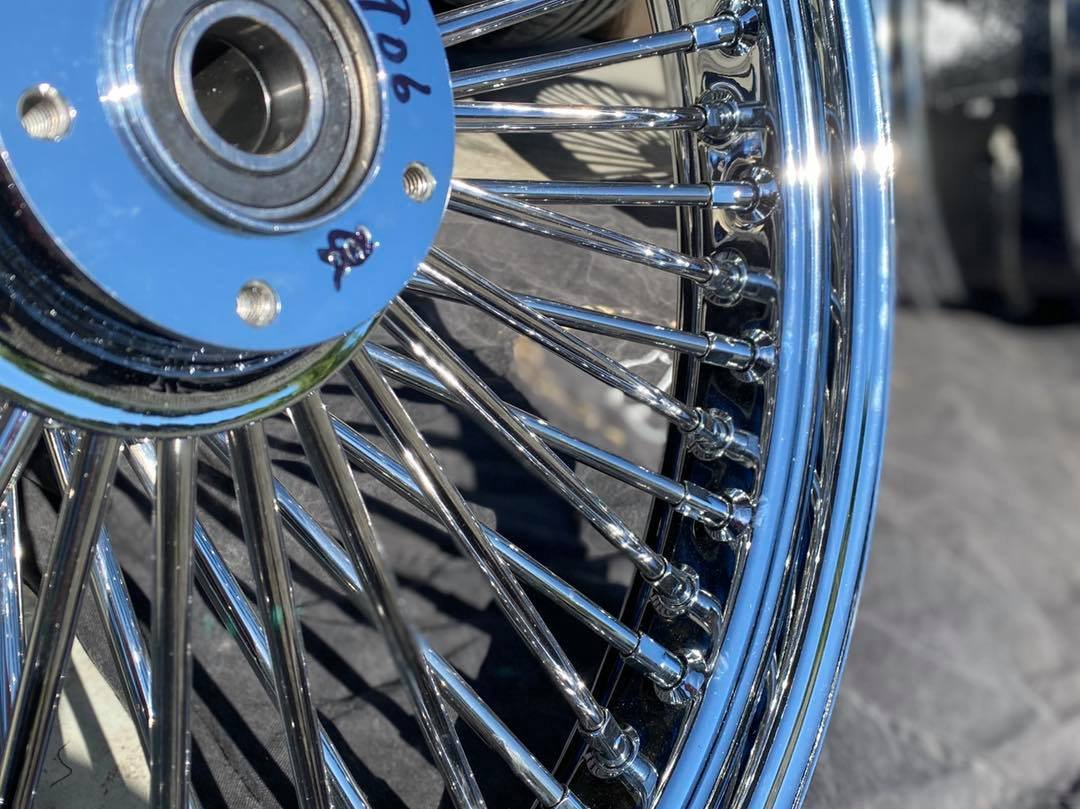 American made Softail or Dyna wheels