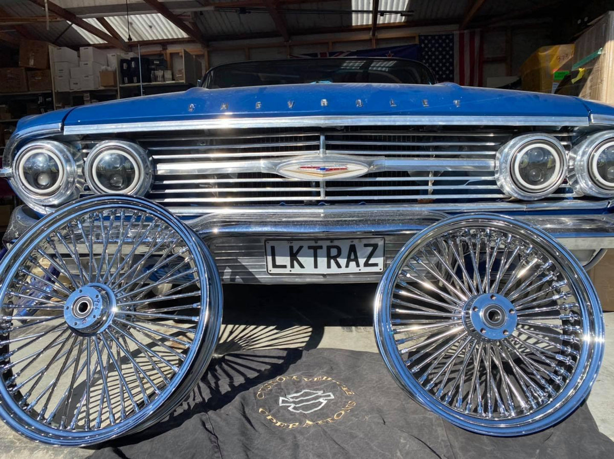 American made Softail or Dyna wheels