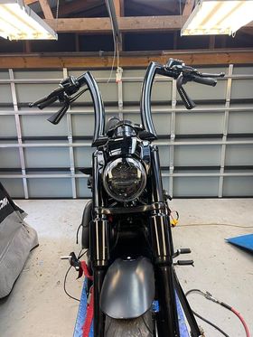 fork covers lower 06-11 vrod