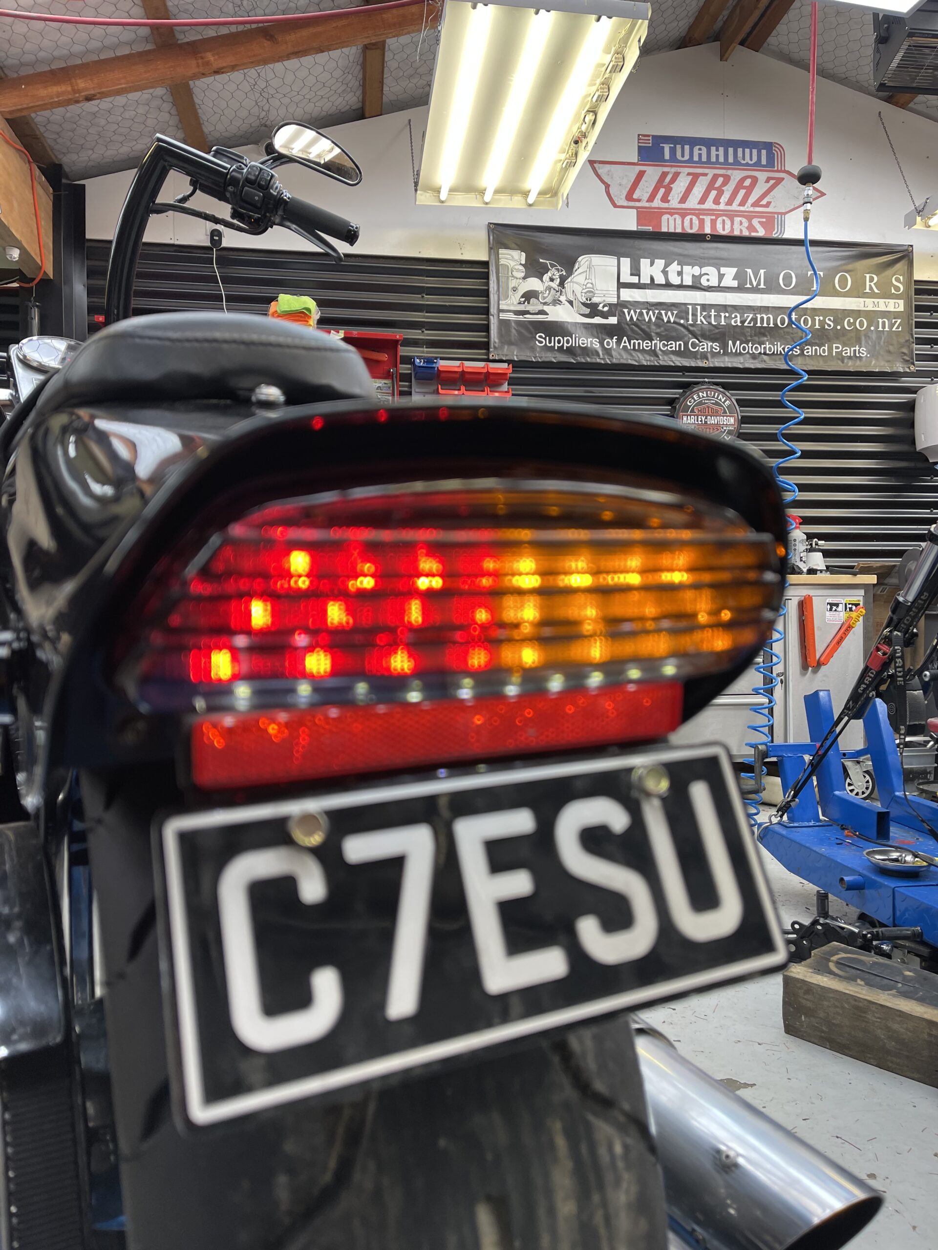 fat bob tail light