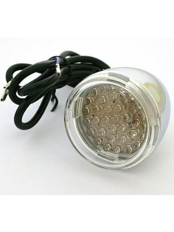 TURN SIGNAL LED CLEAR W/AMBER LENS  FRT MOUNT 8500a-led