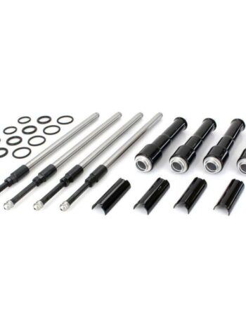 QUICKEE PUSHRODS WITH GLOSS BLACK COVERS FOR 2017-UP M8 MODELS